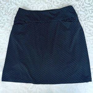 SWING Control golf pickleball tennis skort athleisure skirt size 6 black & white